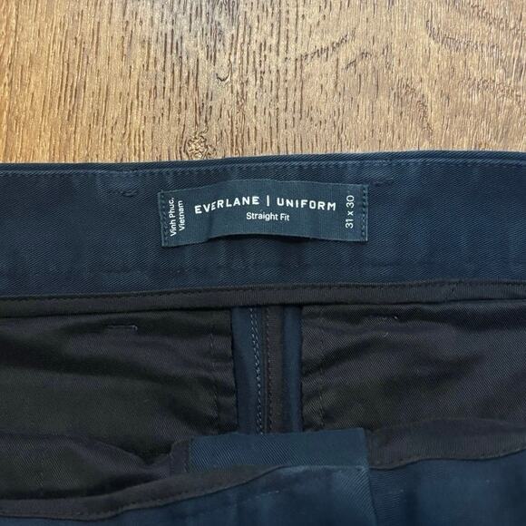NWOT Everlane The Performance Chino Uniform
Straight Fit Navy Blue Size 31x30 - Picture 5 of 8